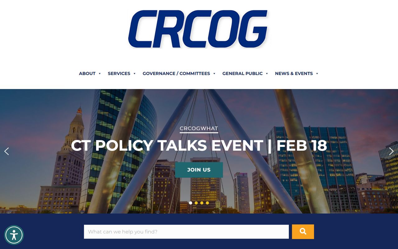 Tolland County phone directory Capitol Region Council of Governments website